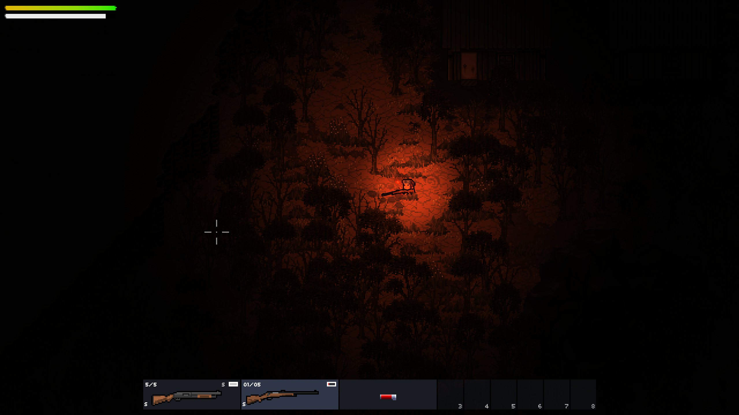 RONTGARD nighttime flare gameplay screenshot